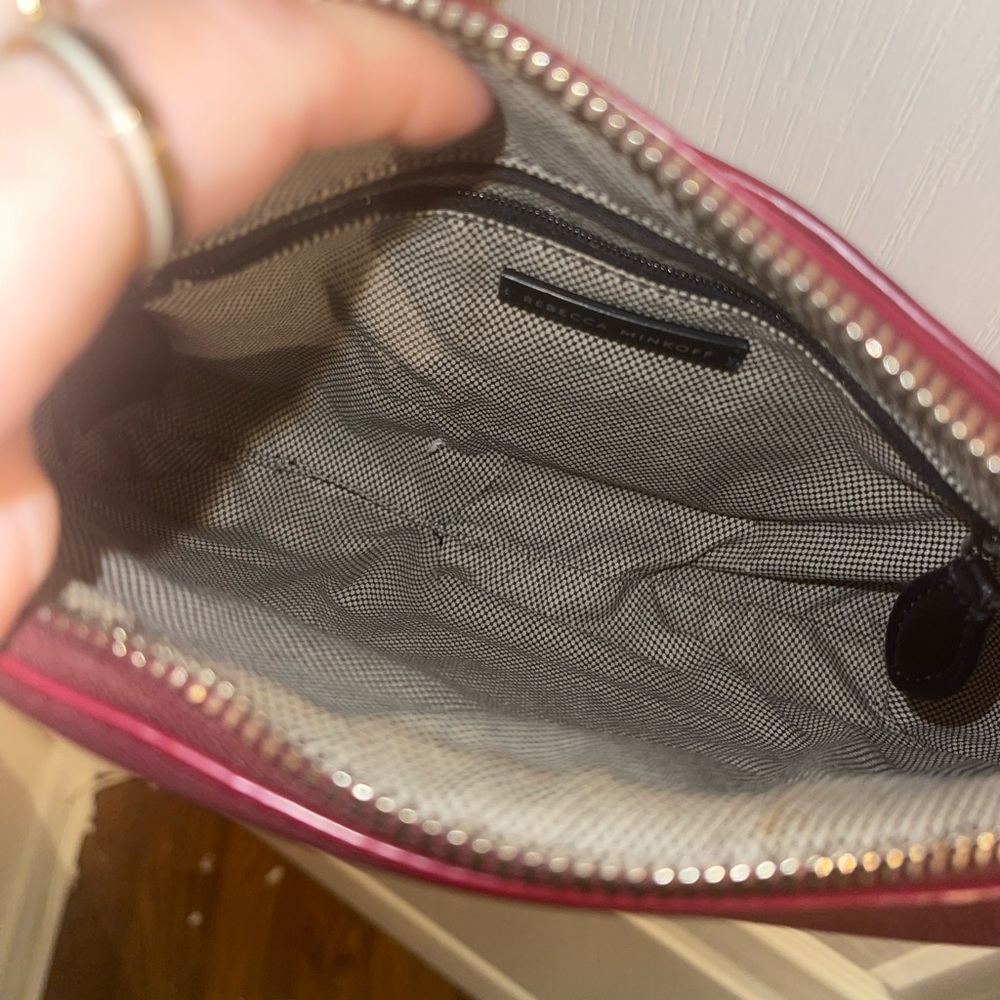 Rebecca Minkoff Leather Shoulder Bag in Red - Picture 7 of 9